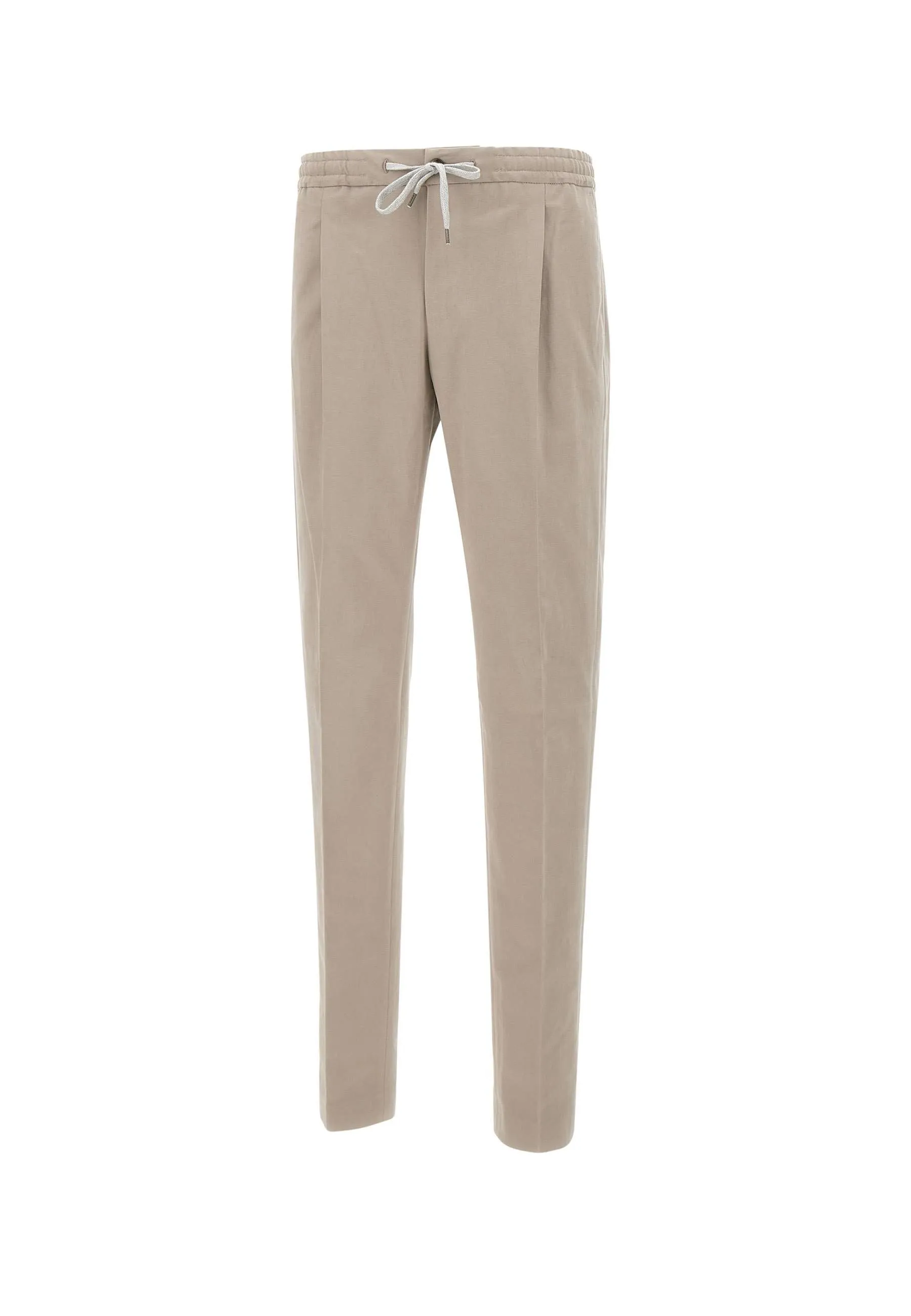 Beige Tailored Comfort Trousers