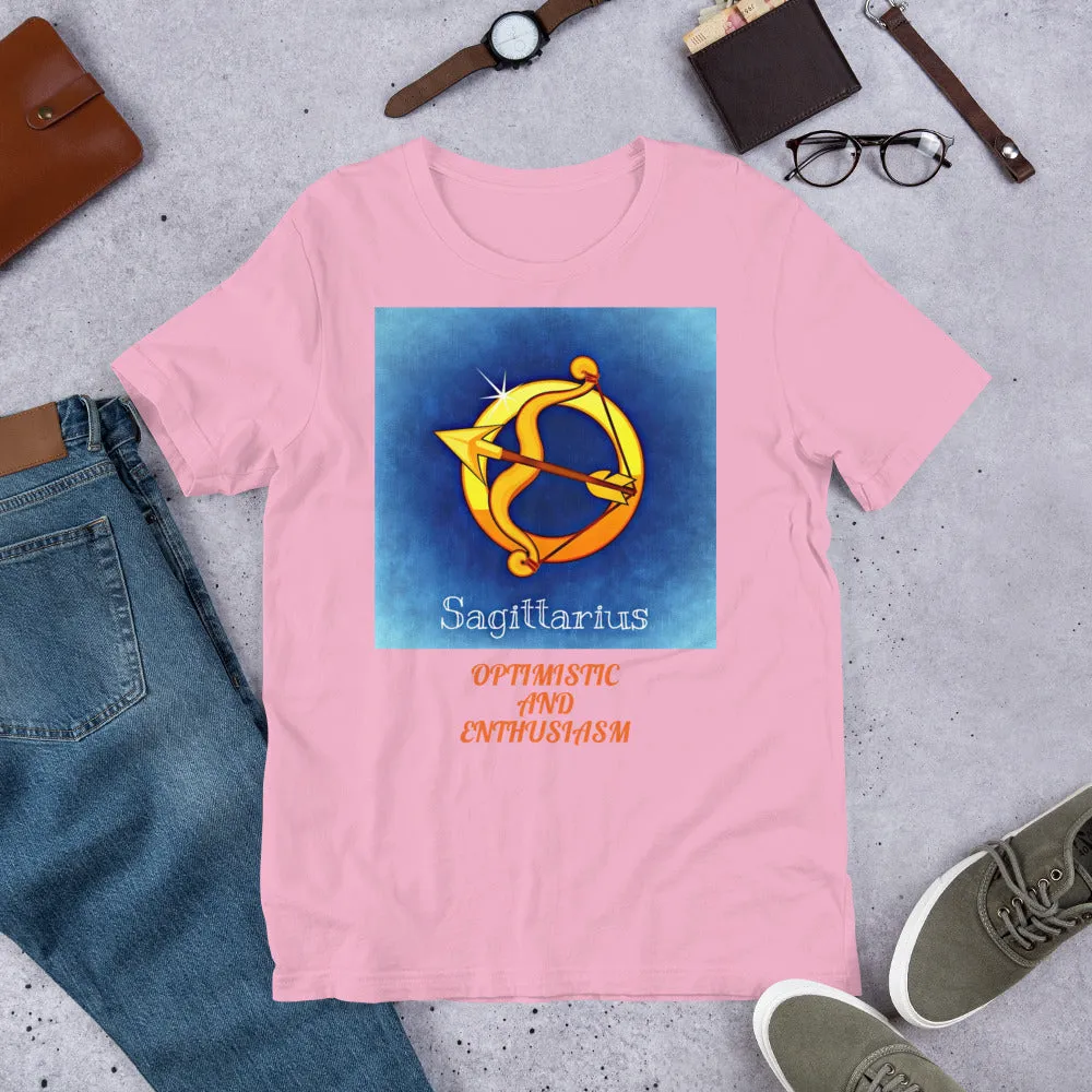 Bella Canvas 3001 Unisex Premium T-Shirt Zodiac Sagittarius
