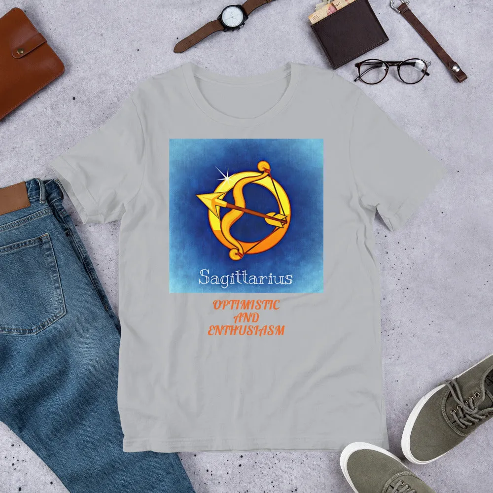Bella Canvas 3001 Unisex Premium T-Shirt Zodiac Sagittarius