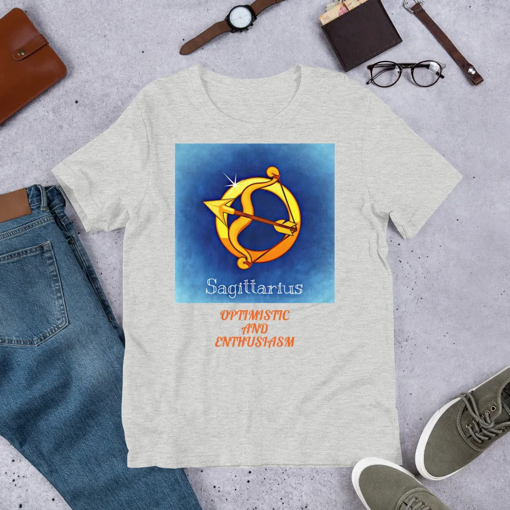 Bella Canvas 3001 Unisex Premium T-Shirt Zodiac Sagittarius