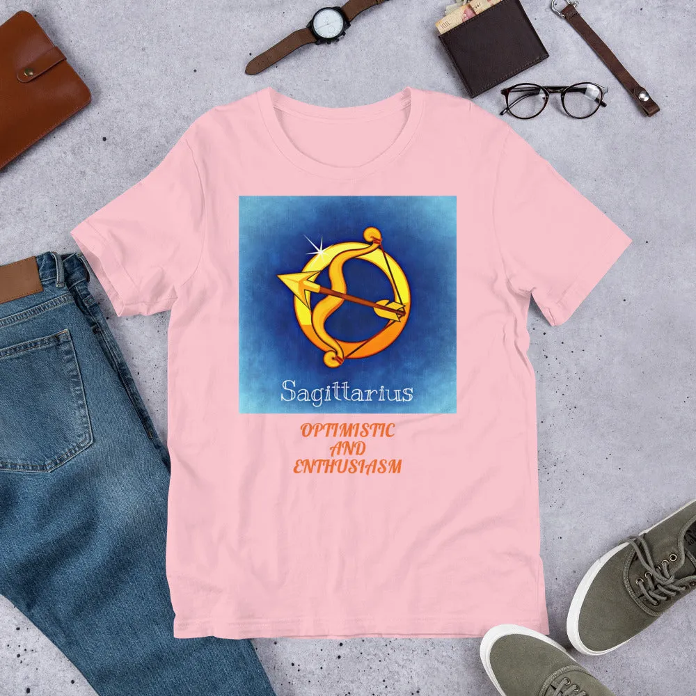 Bella Canvas 3001 Unisex Premium T-Shirt Zodiac Sagittarius