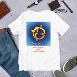 Bella Canvas 3001 Unisex Premium T-Shirt Zodiac Sagittarius