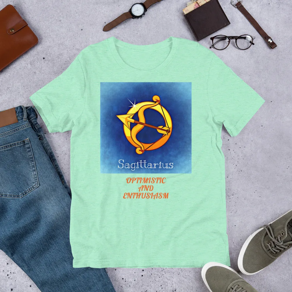 Bella Canvas 3001 Unisex Premium T-Shirt Zodiac Sagittarius