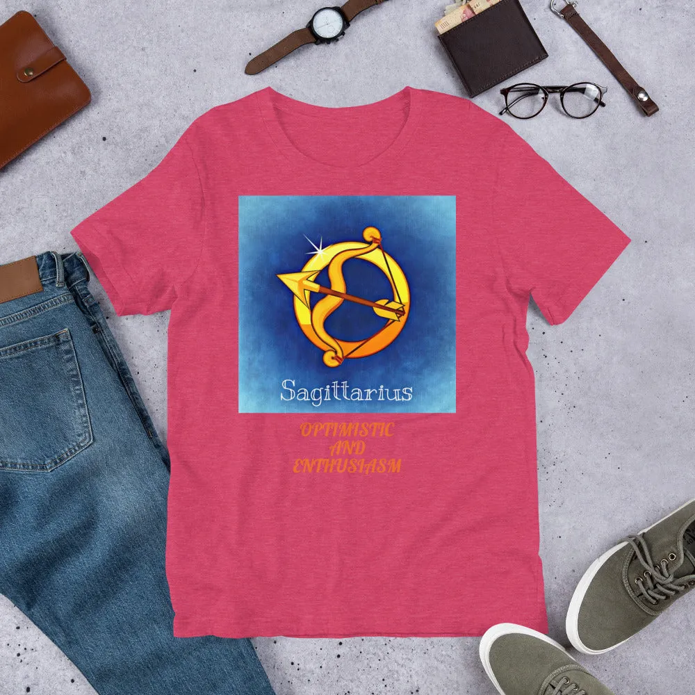 Bella Canvas 3001 Unisex Premium T-Shirt Zodiac Sagittarius
