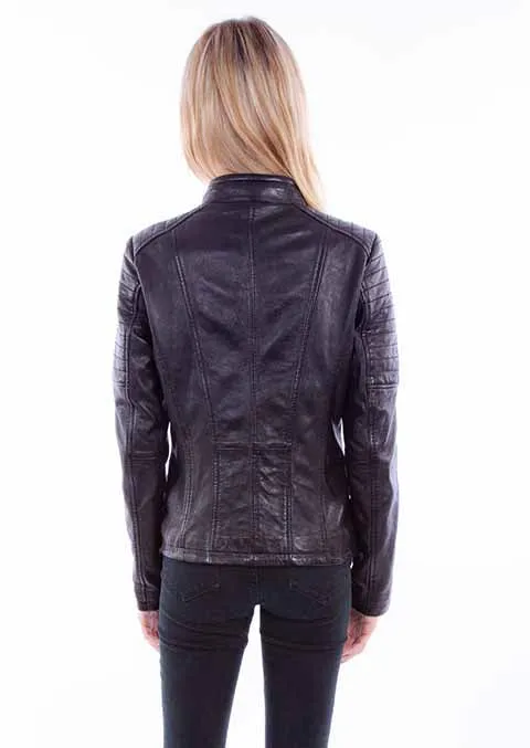 Black Lamb Leather Jacket at Bourbon Cowgirl