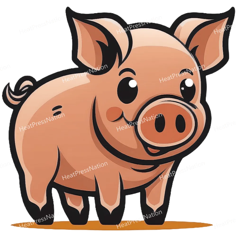 Cartoon Pig Design