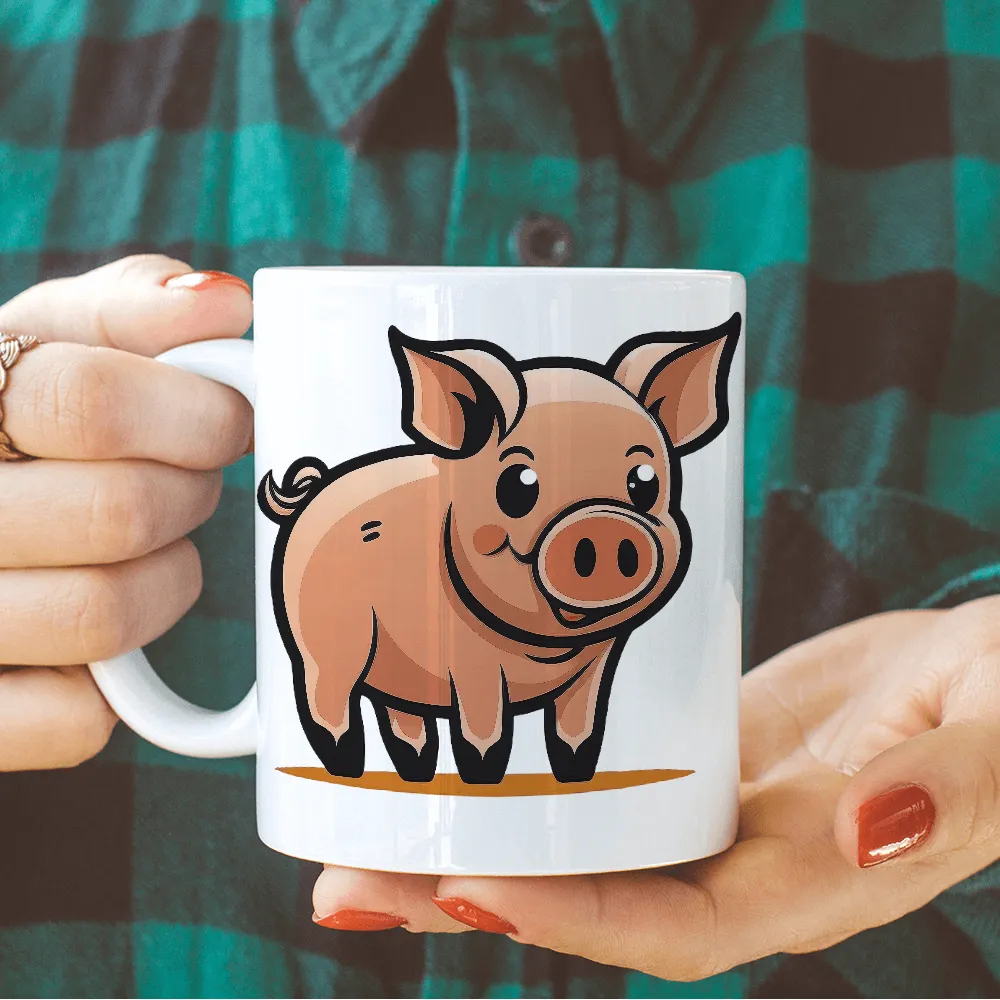 Cartoon Pig Design
