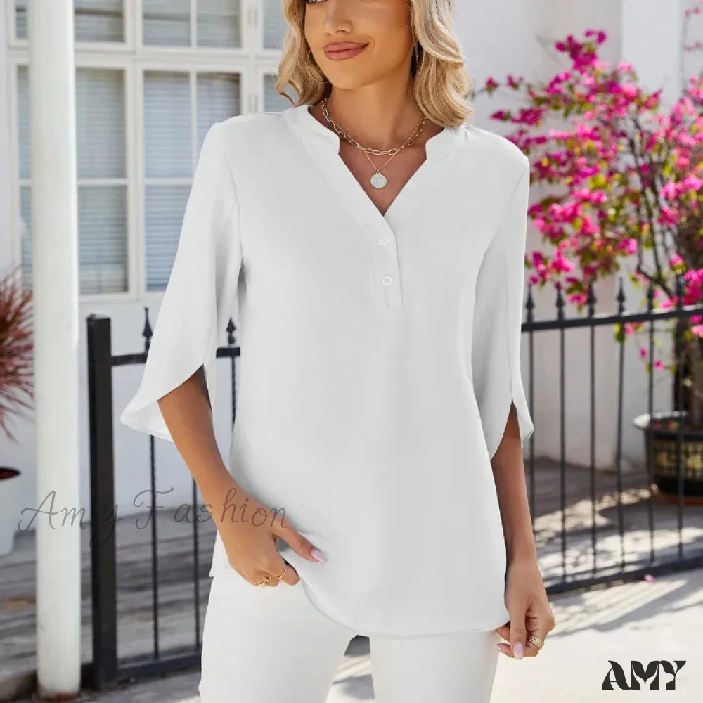 Casual Striped Loose Fashion Summer Vintage Oversized Elegant Female Top Blouses