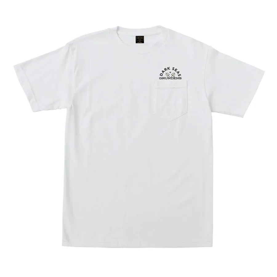 Dark Seas Support Your Local Fisherman Pocket T-Shirt