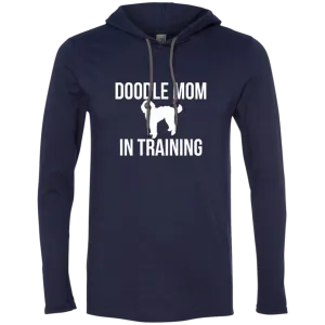 Doodle Mom In Training LS T-Shirt Hoodie - Goldendoodle or Labradoodle
