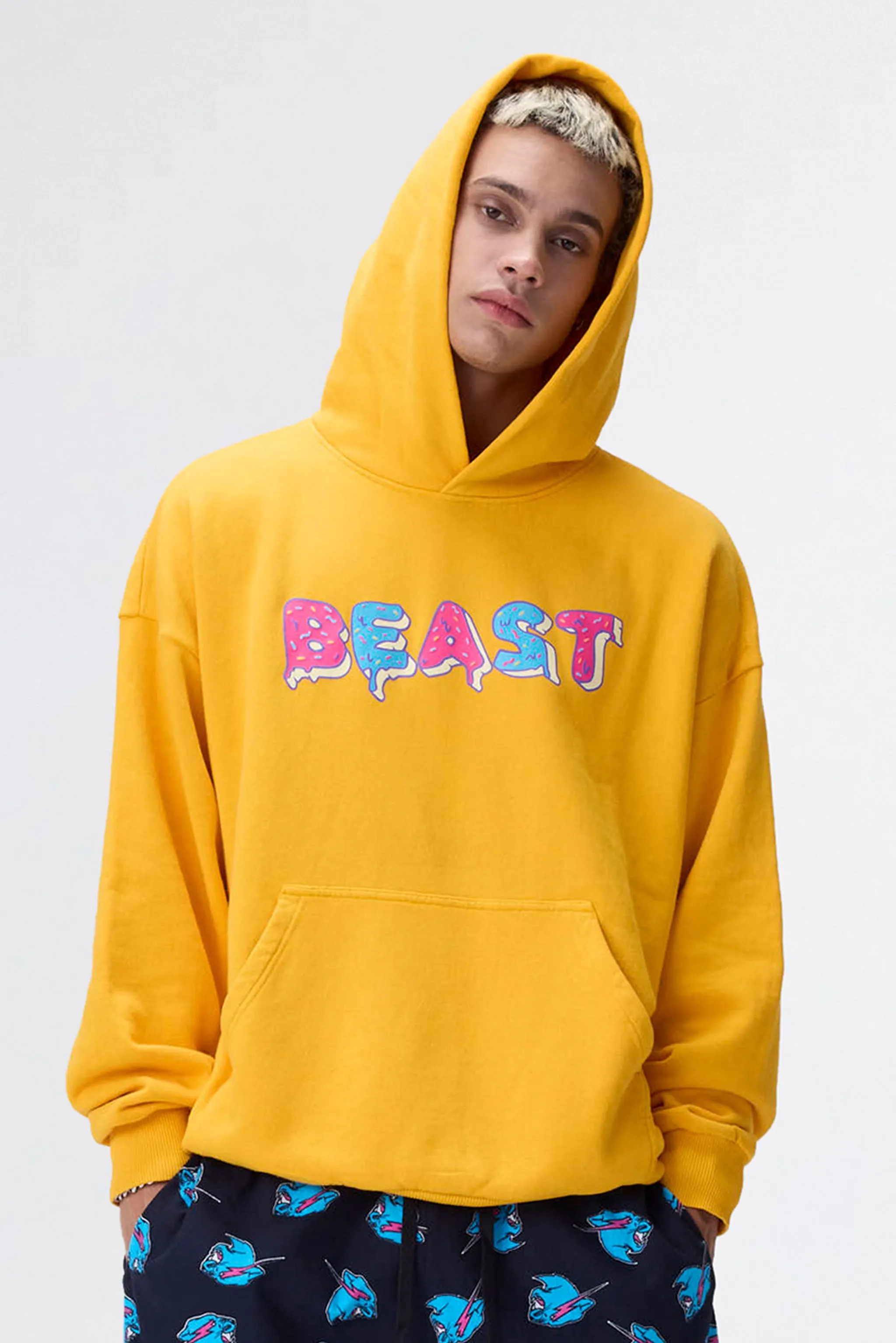 FROSTED BEAST '23 HOODIE - YELLOW