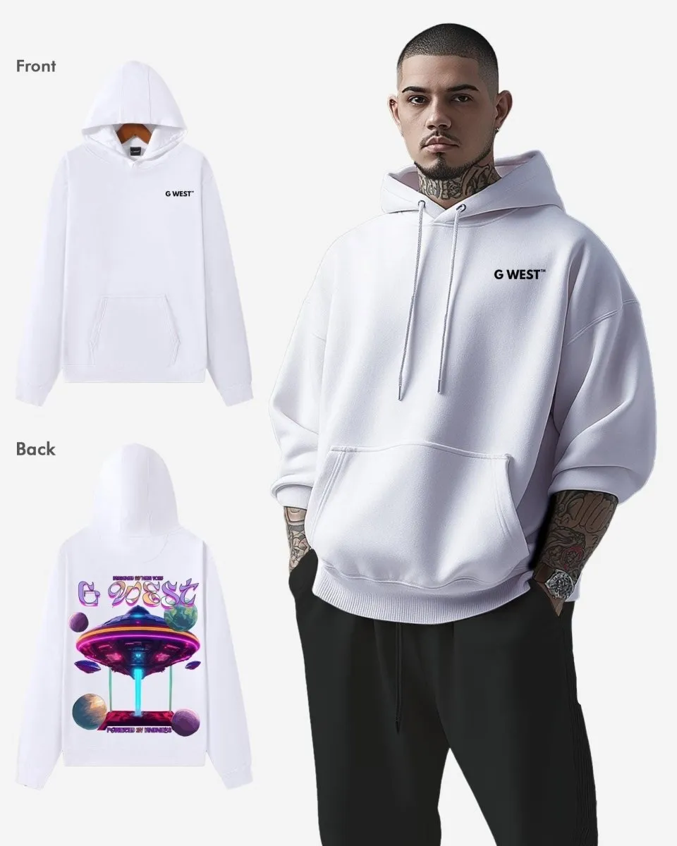 G West Ufo Oversize Hoodie Mens Style