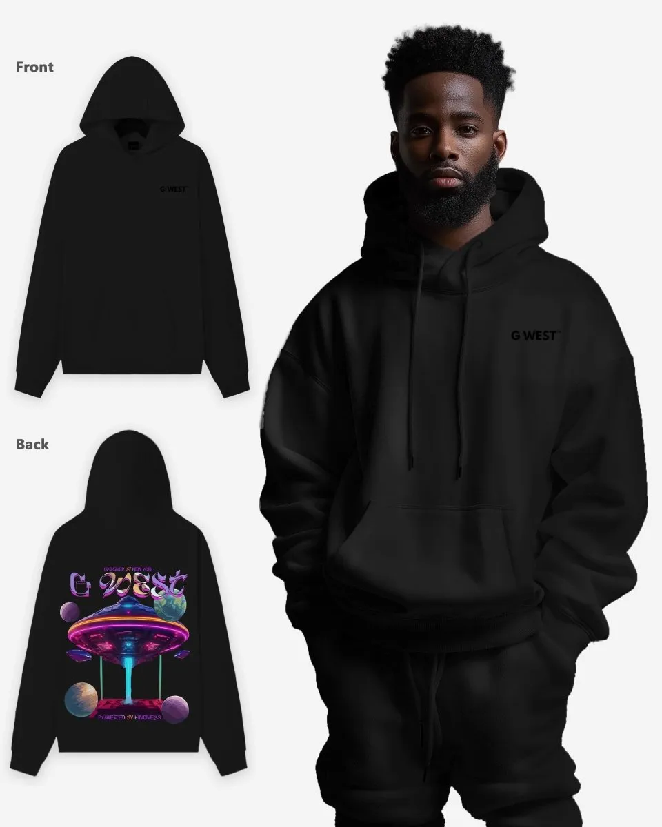 G West Ufo Oversize Hoodie Mens Style