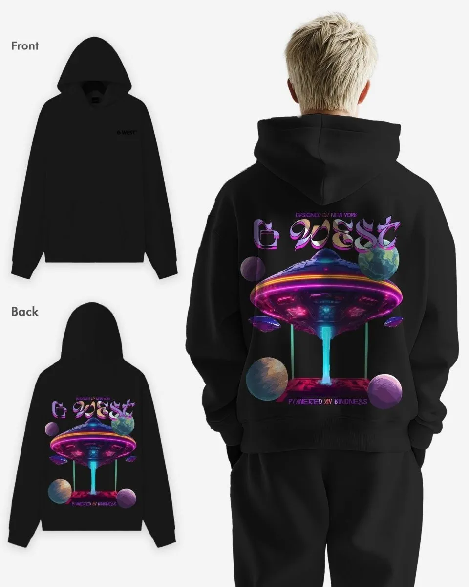 G West Ufo Oversize Hoodie Mens Style