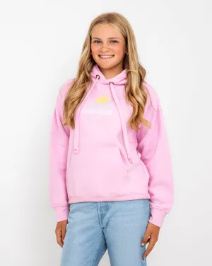 Girls Cornwall Hoodie in Baby Pink