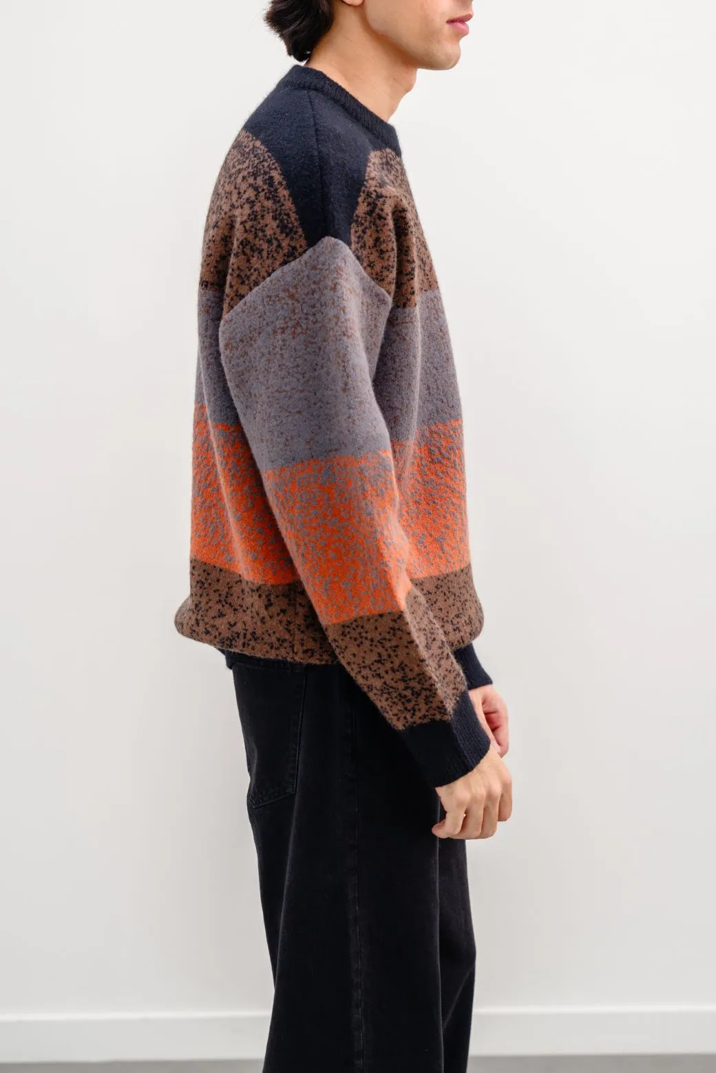 GRADIENT JACQUARD SWEATER