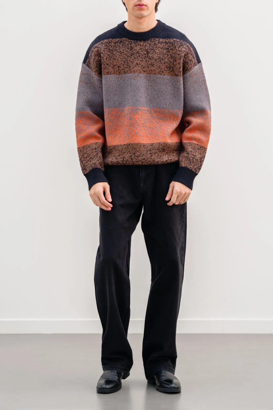 GRADIENT JACQUARD SWEATER
