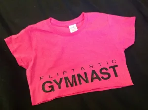 GYMNAST / DANCER CROPPED T-SHIRT