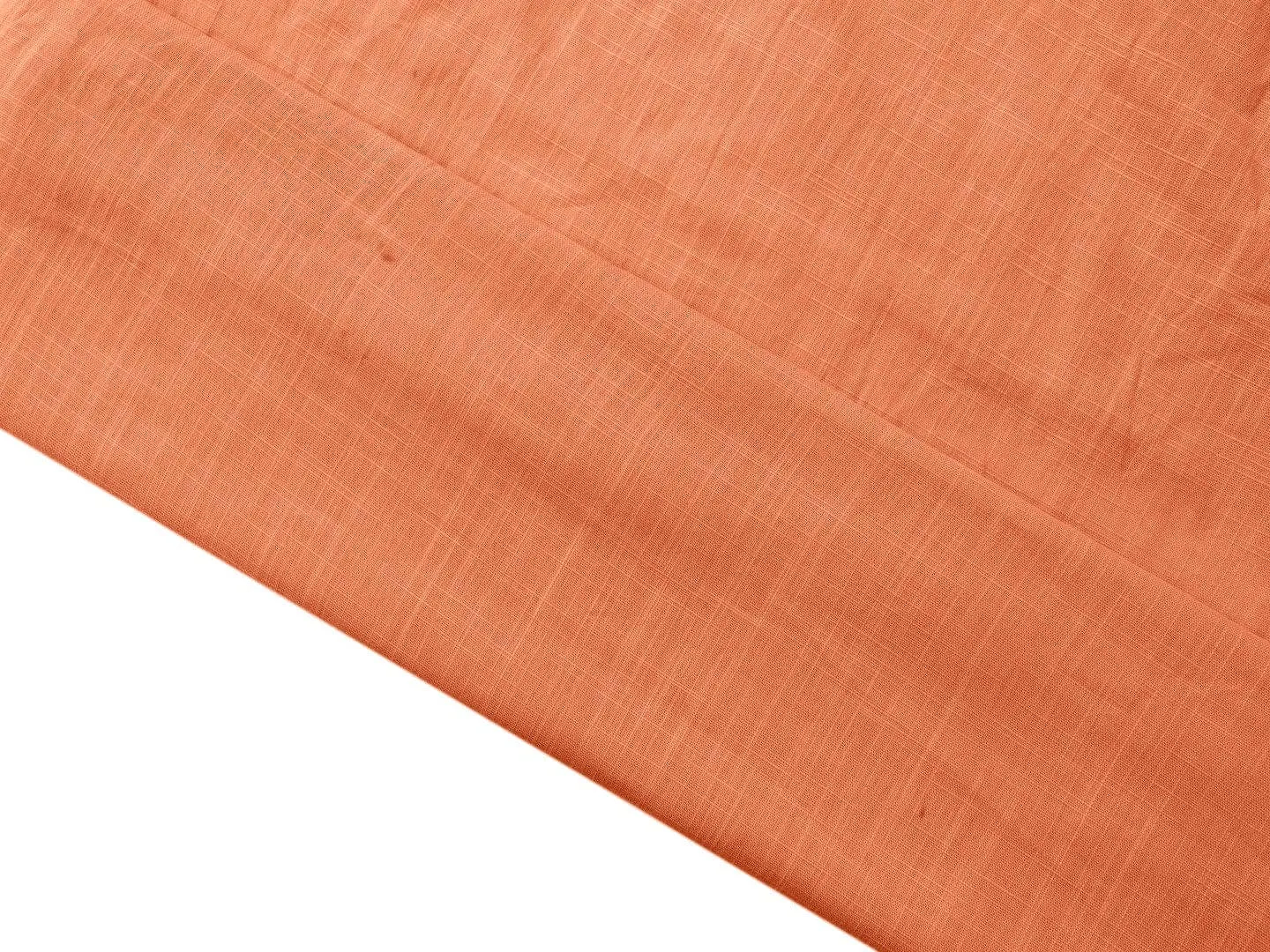Hand Tie Dye Fabric - Rust Orange