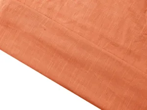 Hand Tie Dye Fabric - Rust Orange