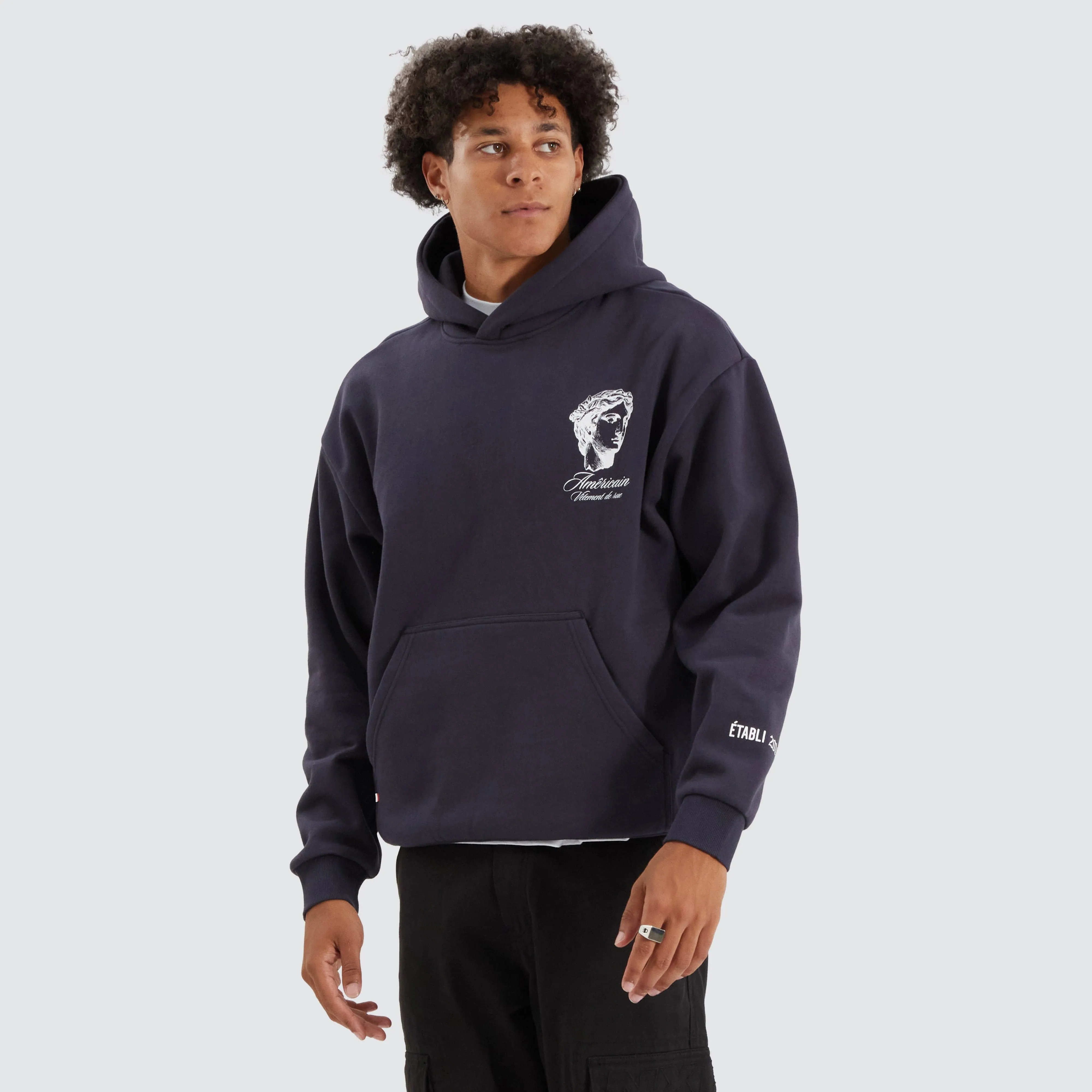 Haxby Heavy Relaxed Hoodie Vulcan
