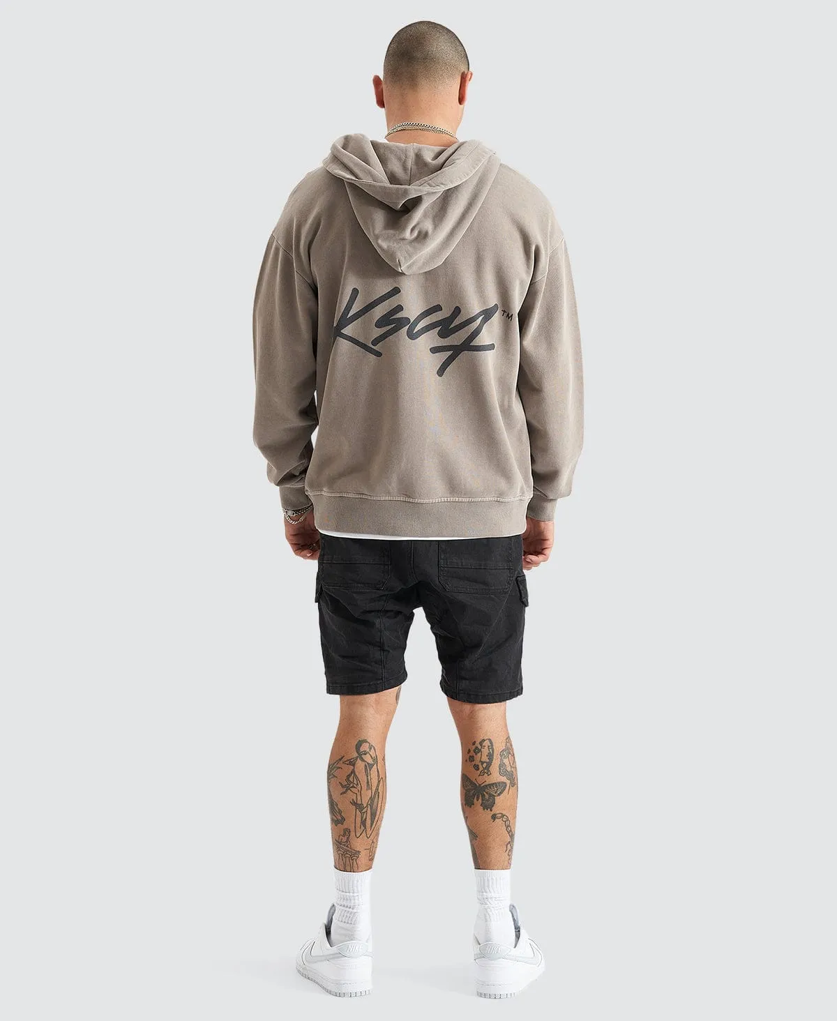 Hedda Zip Hoodie Pigment Driftwood