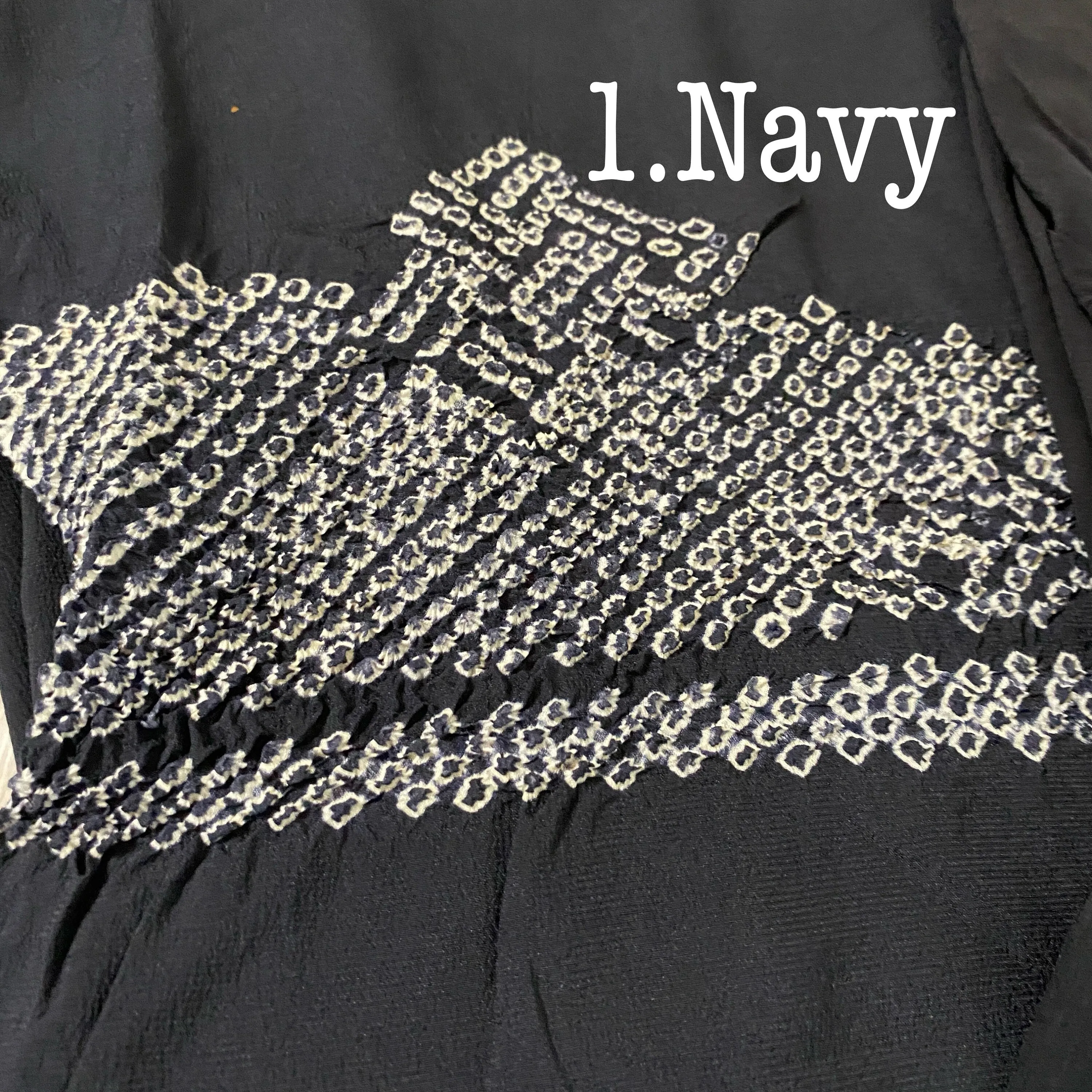 Heko Obi, Men's Kimono Belt, 兵児帯, Navy/Black/Brown, Kimono Accessory, Fabric belt, Scarf, Hairband, Long and Narrow Garment