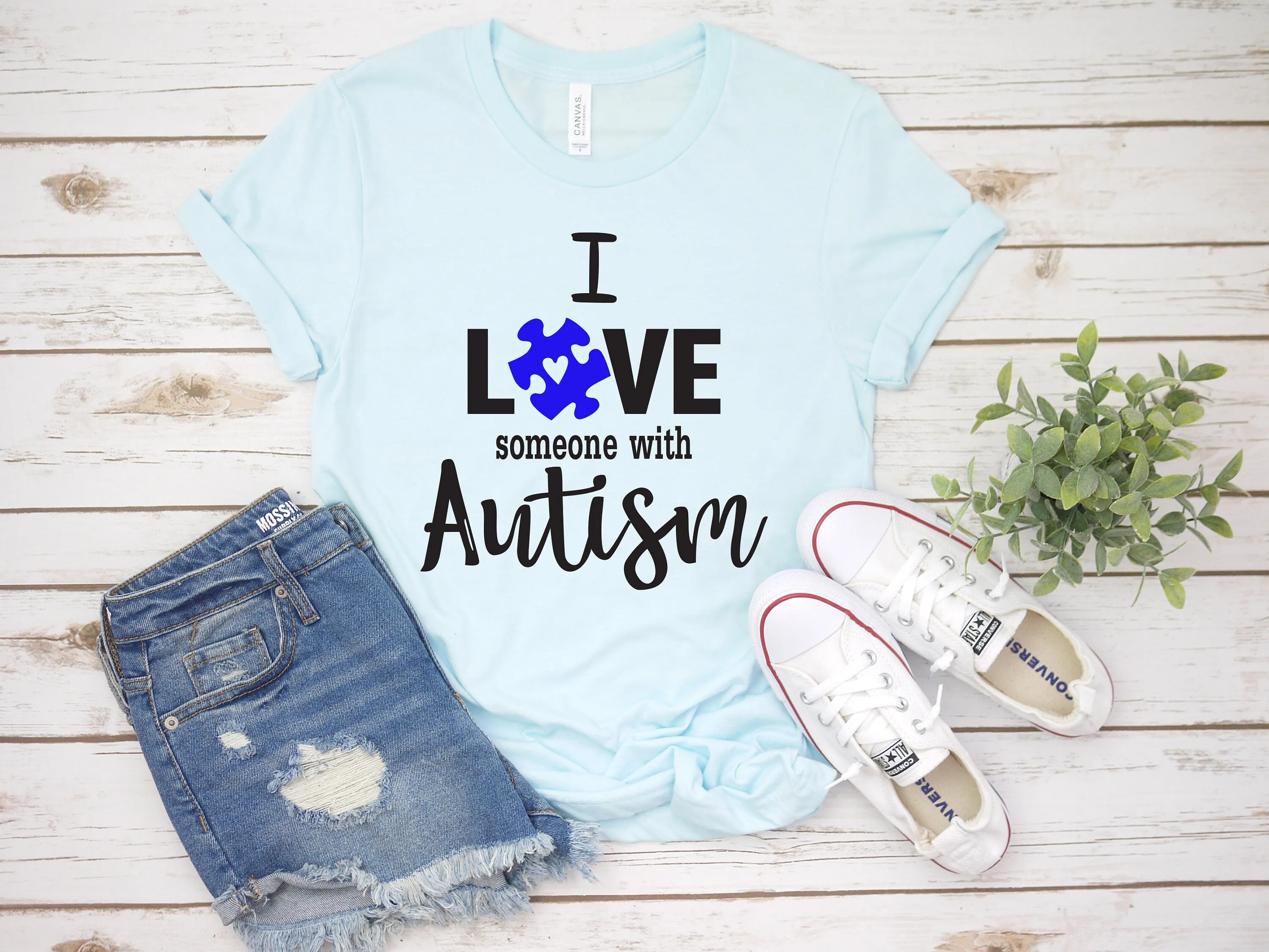 I Love Someone with Autism T shirt - Autism Mom Shirt - Inclusion T shirt - Inclusion Teacher Shirt - Autism Awareness Shirt