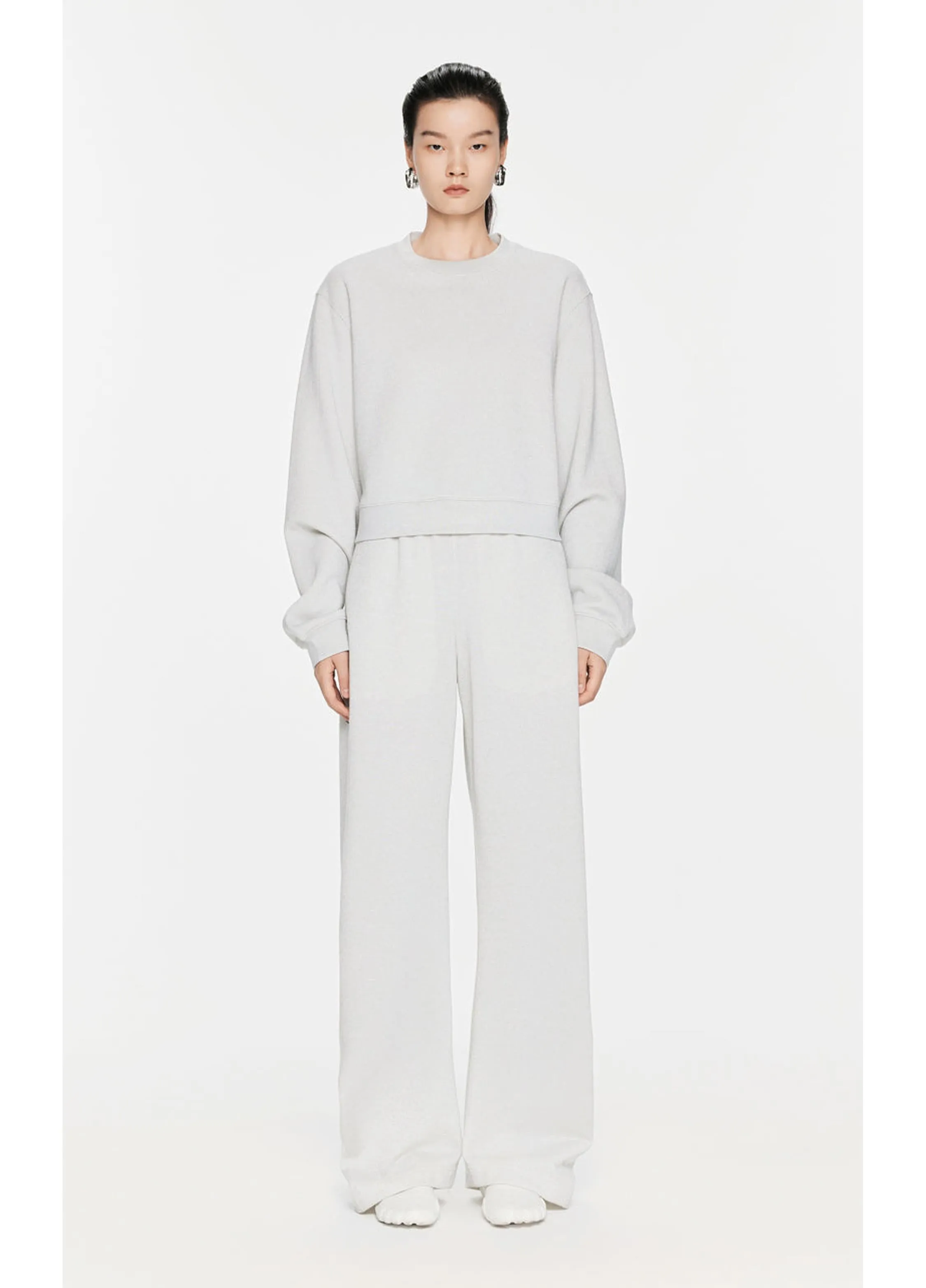 JNBY Relaxed Crew Neck Sweatershirt