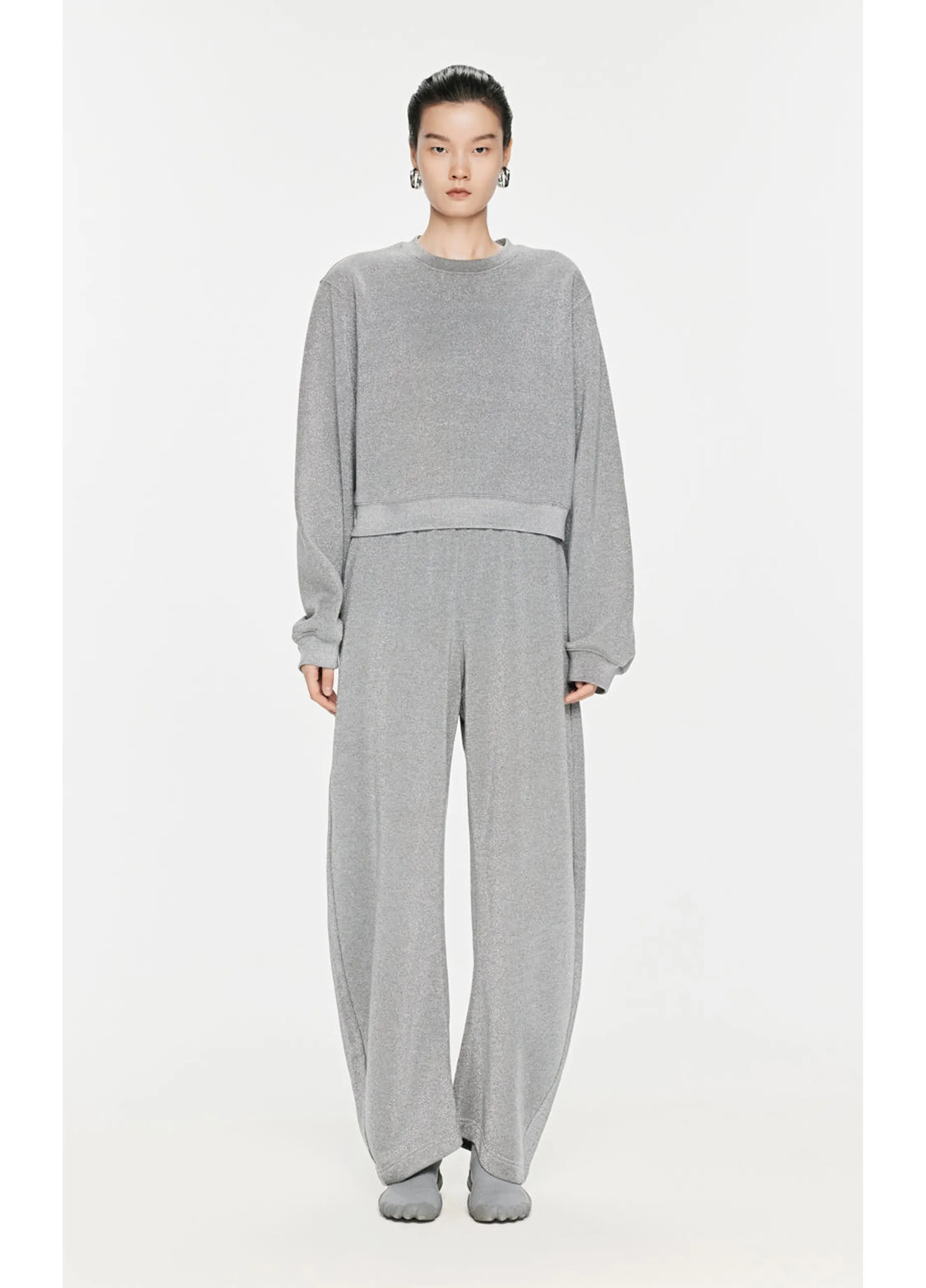 JNBY Relaxed Crew Neck Sweatershirt