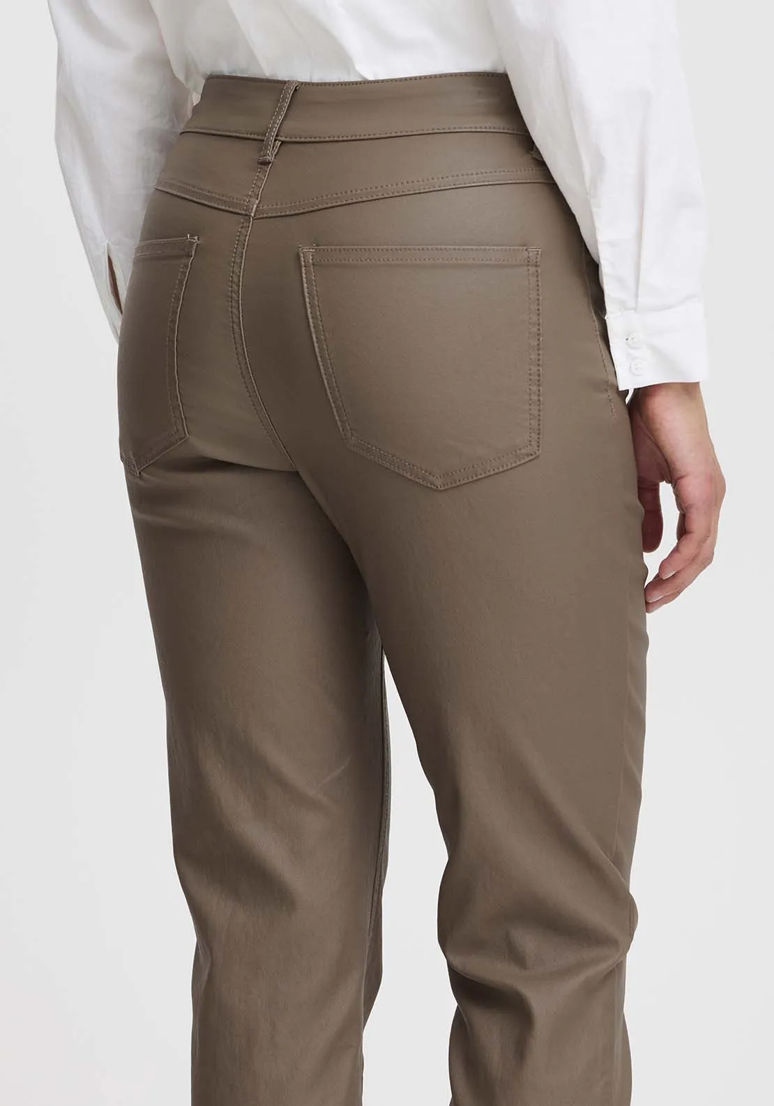 Kiko Casual Trousers - Brown
