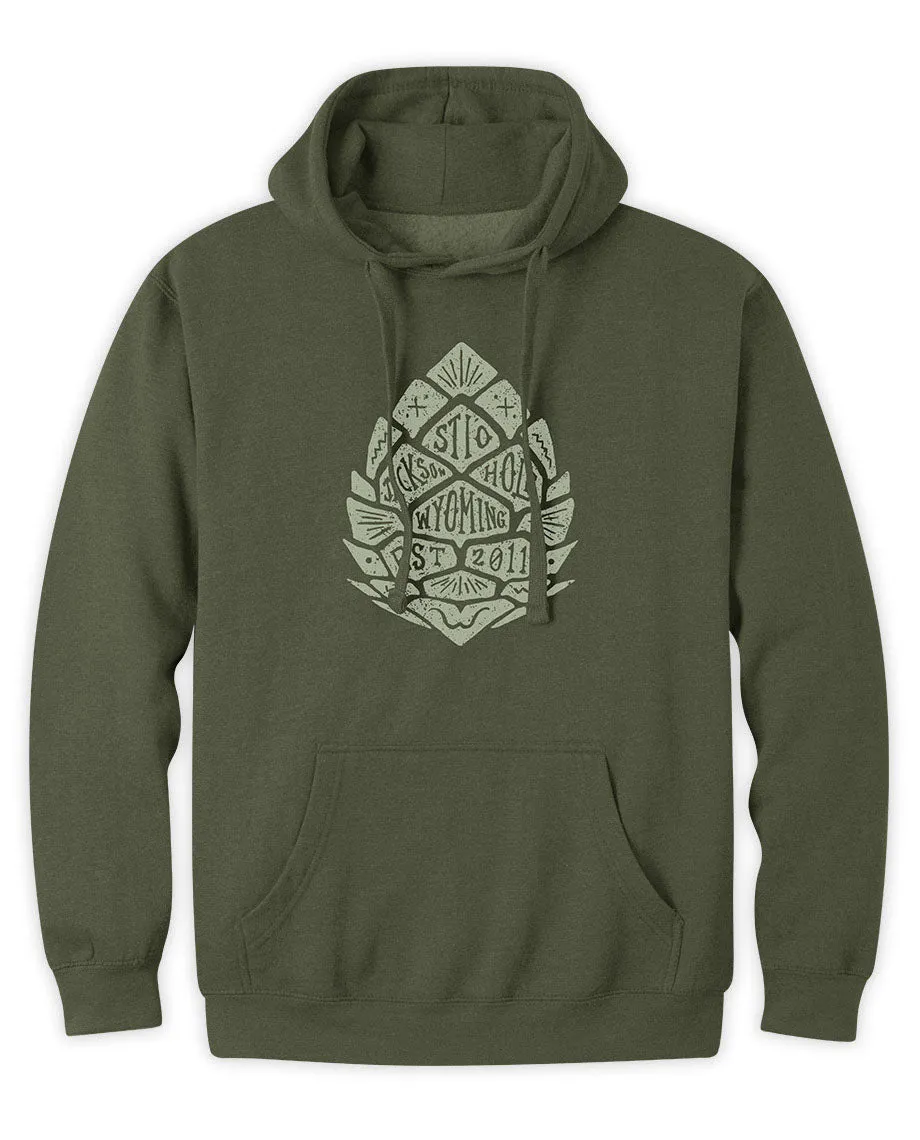 Men's Hand Pressed Pinecone Sweatshirt