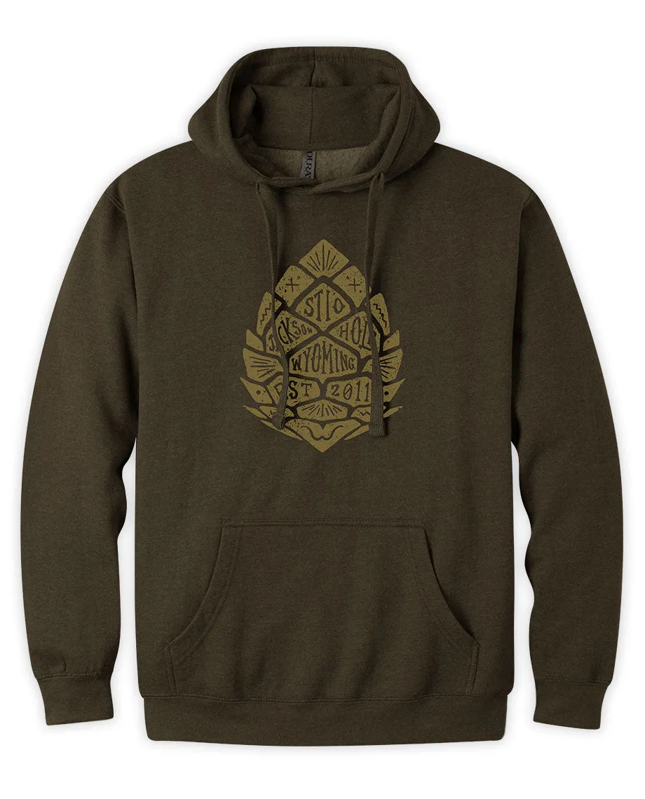 Men's Hand Pressed Pinecone Sweatshirt