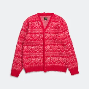 Mohair Cardigan - Heart