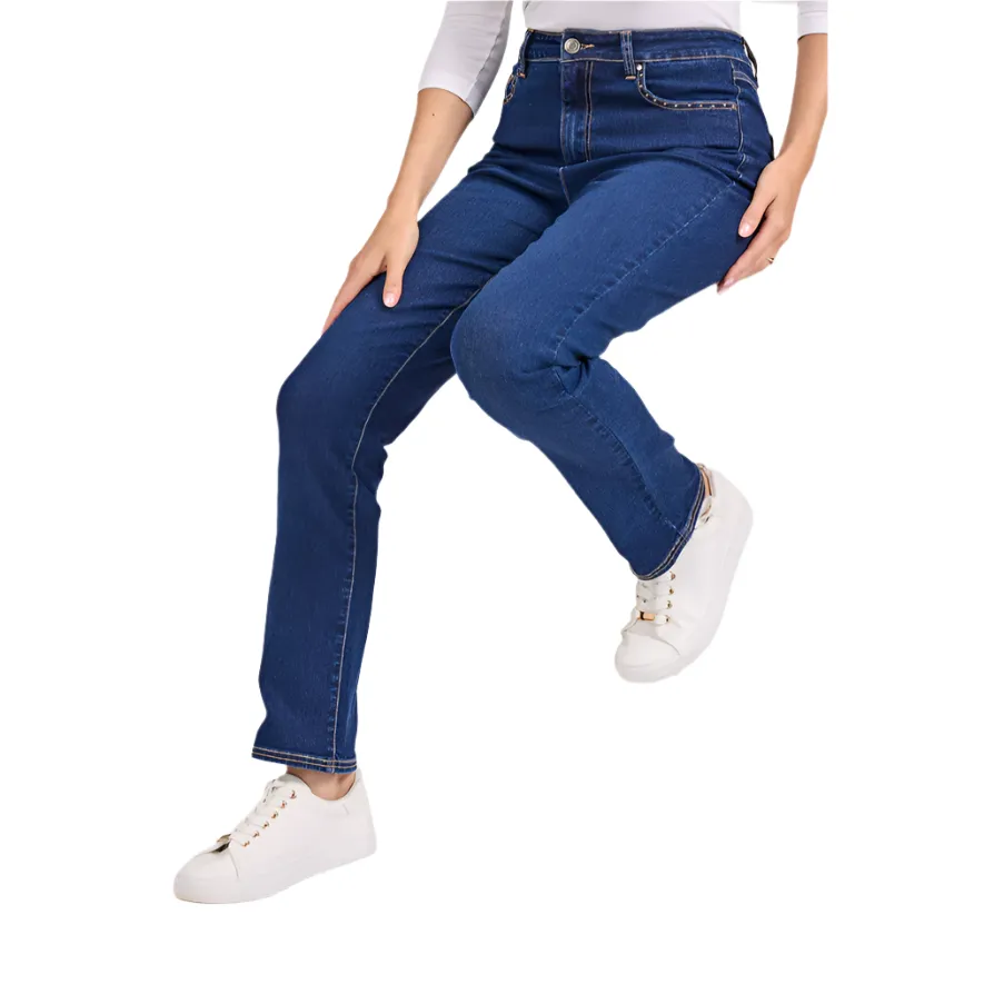 Mudflower 528 Stud Pocket Jeans