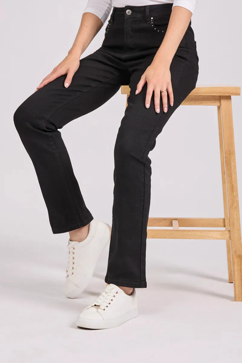 Mudflower 528 Stud Pocket Jeans