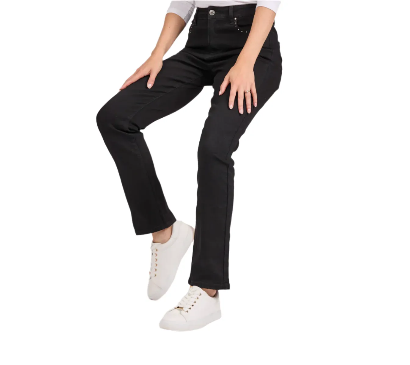 Mudflower 528 Stud Pocket Jeans