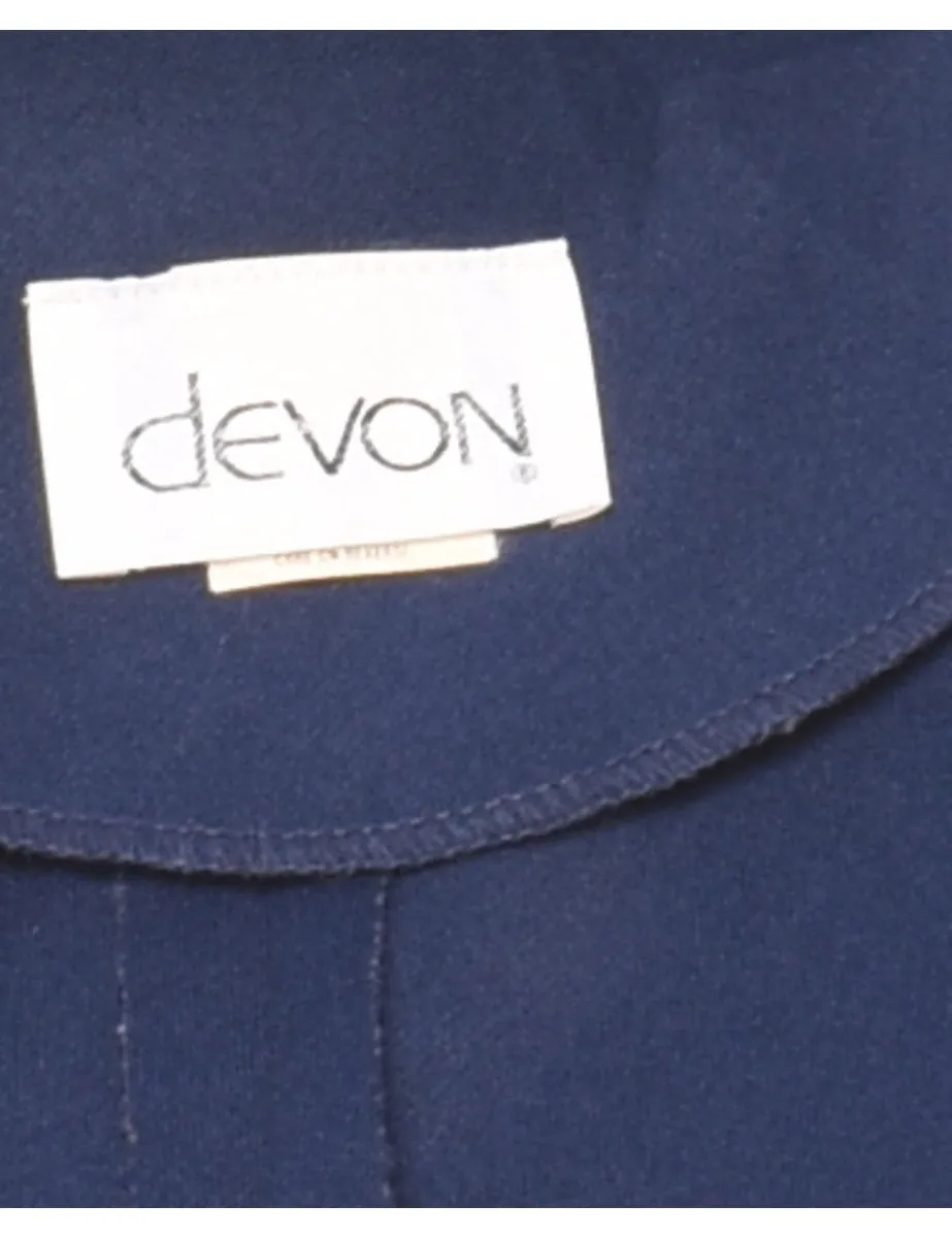 Navy Classic Blazer - M
