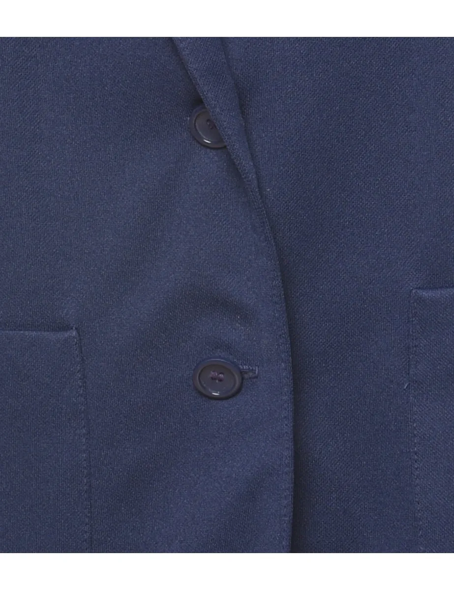 Navy Classic Blazer - M