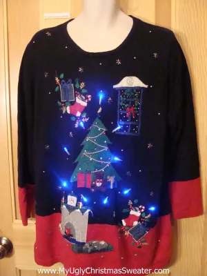 Need to Buy Christmas Sweaters? Horrible Dreamy Light Up Sweater