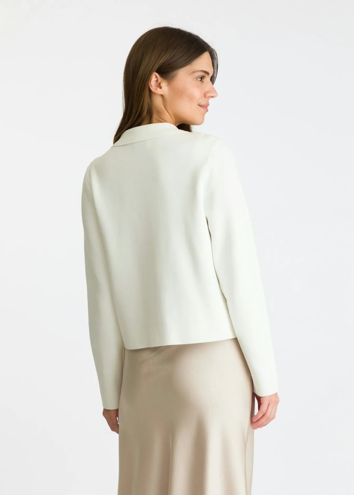 Neo Noir Tippi Knit Cardigan Off-white