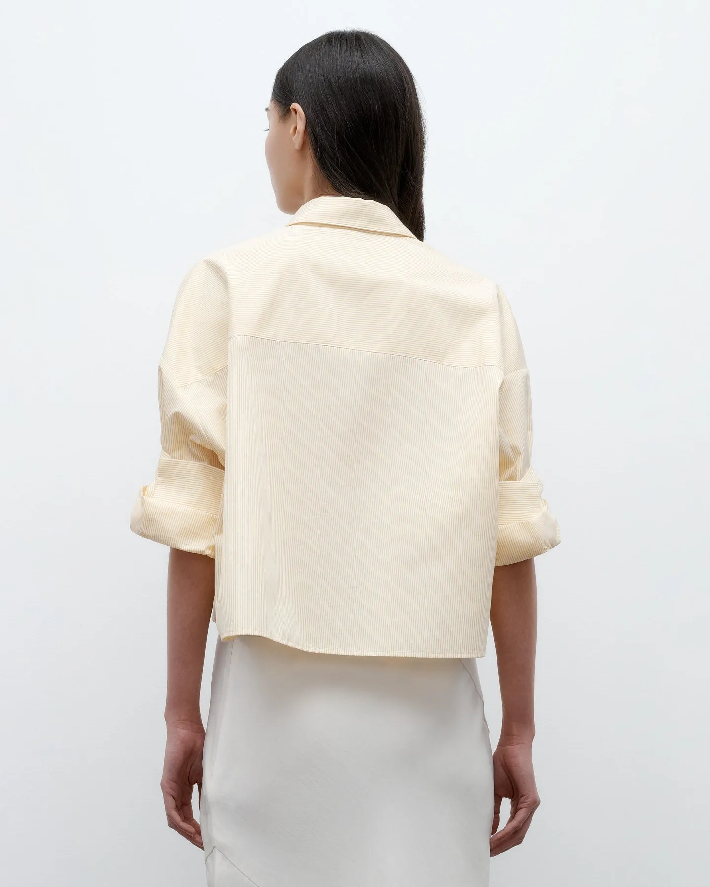 NEXT EX TOP IN IVORY/YELLOW IVY
