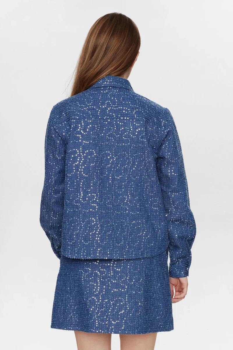 NUJOURNEY SHIRT - DENIM SEQUENCE