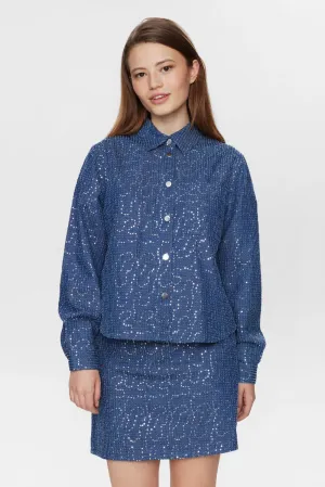 NUJOURNEY SHIRT - DENIM SEQUENCE