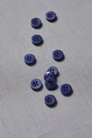 PLAIN 4 HOLE COROZO BUTTON | Lapis 11mm