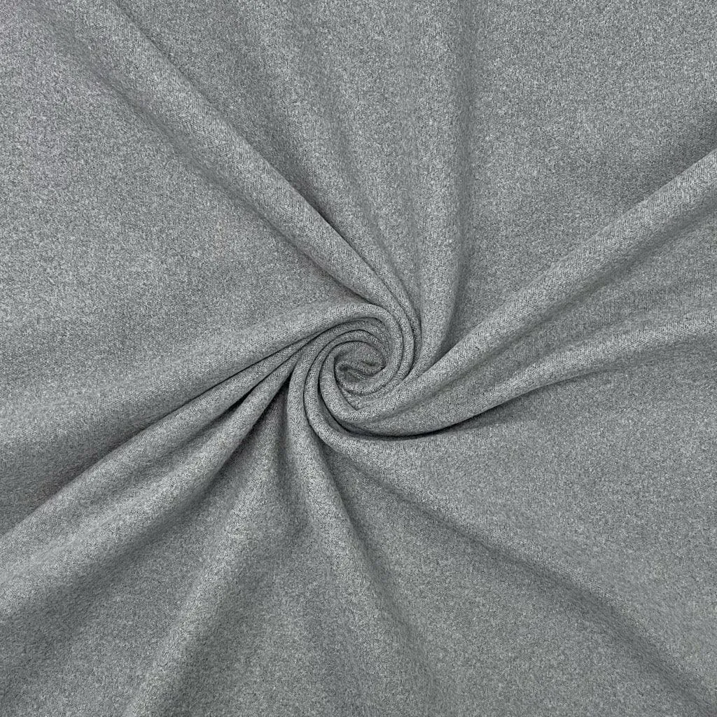 Plain Brushed Soft Knit Fabric