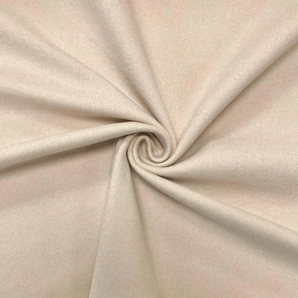 Plain Brushed Soft Knit Fabric