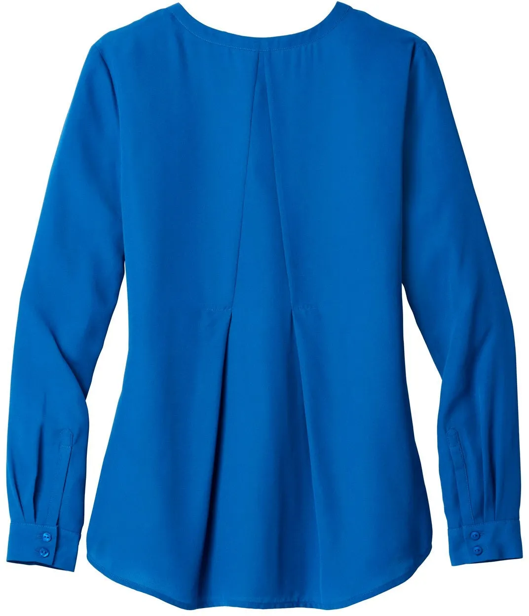 Port Authority Ladies Long Sleeve Button-Front Blouse