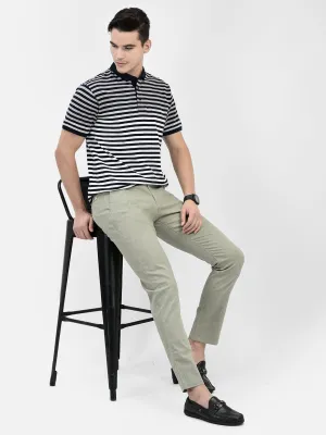 Printed Green Trousers