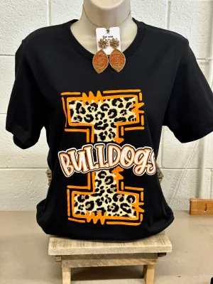 "I" BULLDOGS TEE